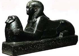 Black pharaoh [pic: Toulouse Museum]